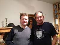With Ivan Zenaty, Praha 22 Dec 2012