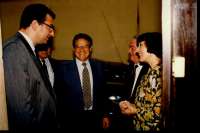 With George Soros, 1994