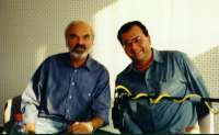 With Zdenek Sverak, 1998